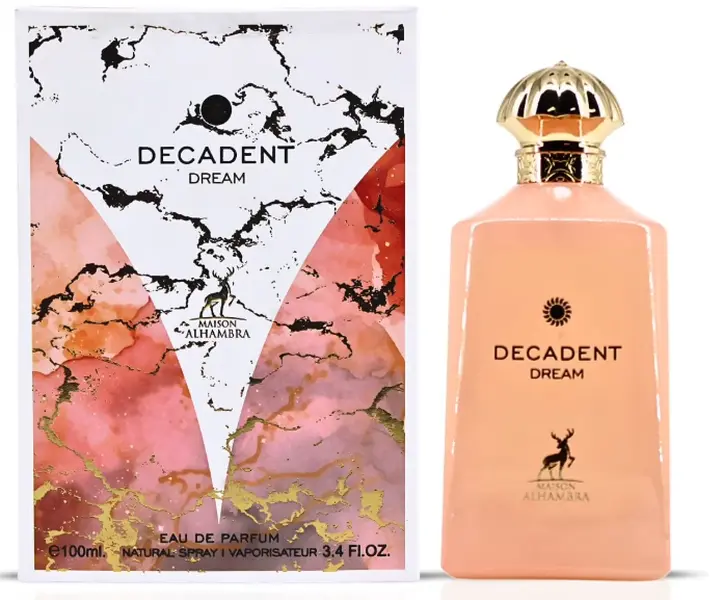 Maison Alhambra Decadent Dream Eau de Parfum – 3.4 fl oz / 100 ml, For Unisex
