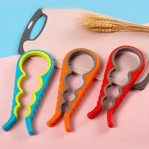 Multifunctional Can Opener Bottle Opener Four-In-One Five-In-One Home Use Can Opener Set, Durable Kitchen Tool & Easy Grip Design