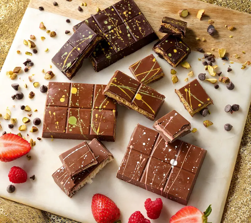 SH 12/8 Kevin O' Leary (3) Dubai Chocolate Bars in C/O Flavor