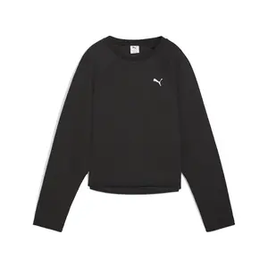 PUMA Womens Evostripe Shorts Casual Bottoms Casual - Black