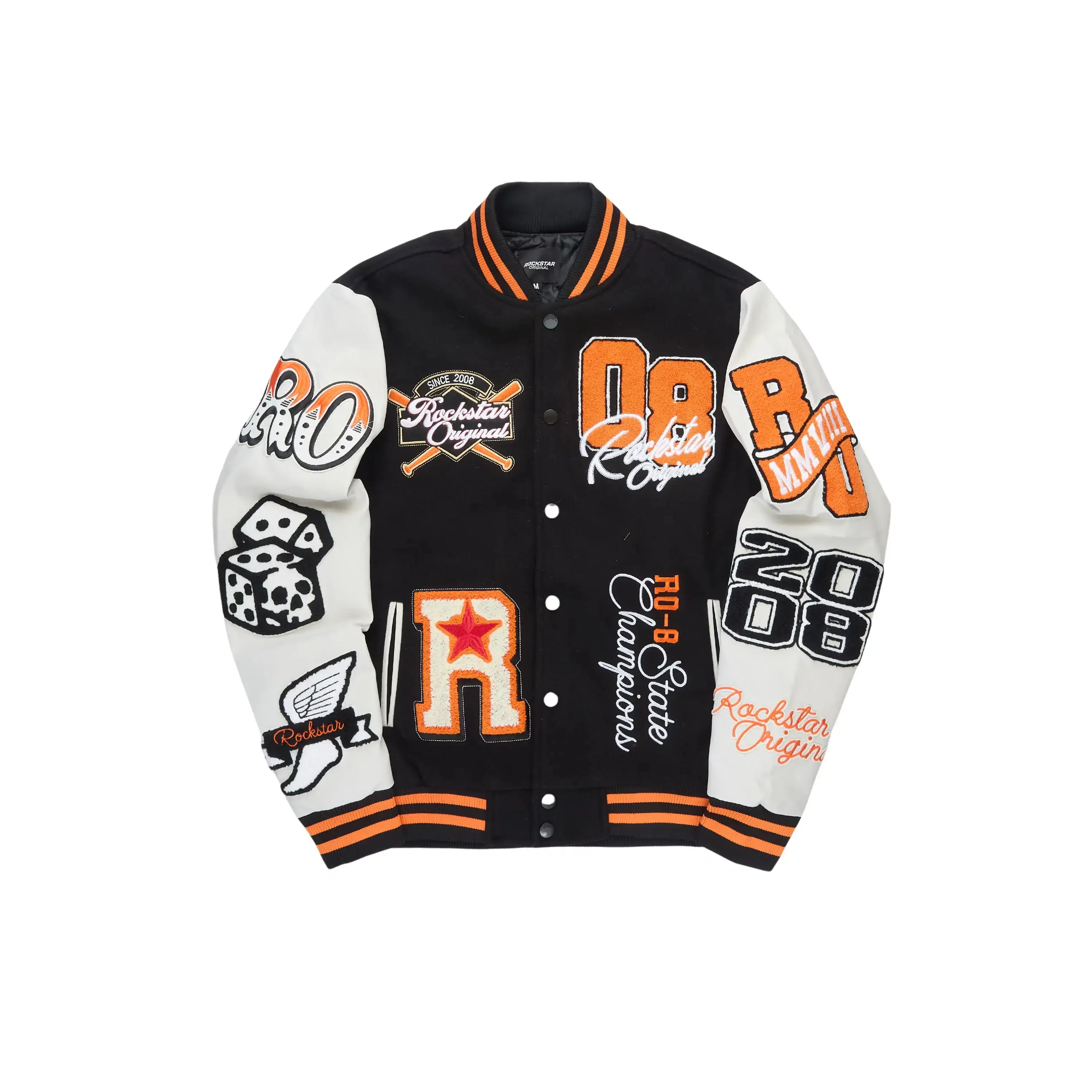 Forbidden Black Varsity Jacket