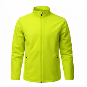 High-Visibility Yellow Soft Shell Jacket