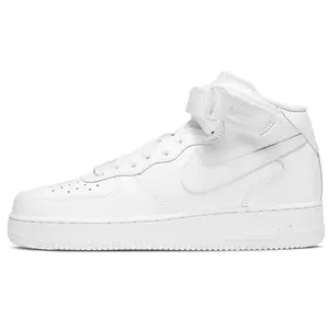 Nike Air Force 1 Mid '07 'Triple White' Sneaker