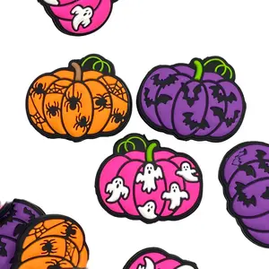 1pc Gone Pumpkin Pickin Silicone Focal Beads - Scary Pumpkin Beading & Crafting Beaded Pen Making
