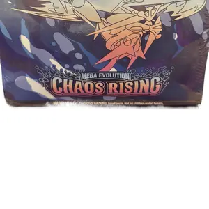 Mega Evolution Chaos Rising Official TCG Sealed Box, Collectible Near Mint Non-Sports Trading Cards Box (ETB)