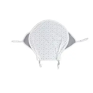 Newborn Stroller Sunshade, Cartoon Print Baby Stroller Canopy, UV Protection Breathable Sunshade, Unisex Infant Stroller Cover