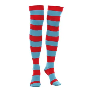 Thing 1 & Thing 2 Striped Knee High Socks