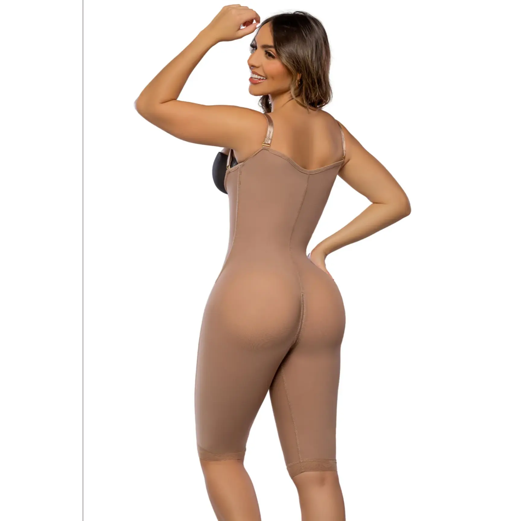 Stagmi GLAMUROSA SMI7087 Women's Ultrainvisible Compression Panty - Jeans-Compatible Body-Shaping Briefs, Fitted Shapewear Briefs with Removable Side Support, Perineal Closure for Comfortable Wear