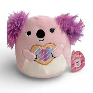 Squishmallow 2026 Kaela the Koala with Cookie 8” Valentine Plush Toy