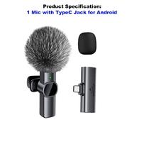 1 Mic with TypeC Jack for Android Phone/iPhone15+