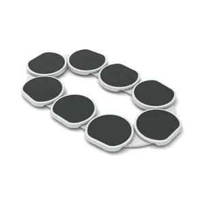 Full Set-Dark Gray-Turntable Expandable for Rectangular & Oblong Tables-Kitchen & Dining Tables-Great Gift! Parties & Gatherings Plates Family