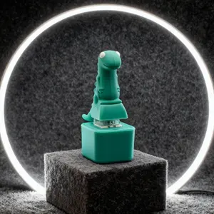 Funny Lizard Button Clicker Keychain Fidget Toy - Interactive Stress Relief Gadget with Realistic Sound, Cute Green EDC Fidget Item for Teens, Ideal for Gifts & Everyday Carry, Fidget Items
