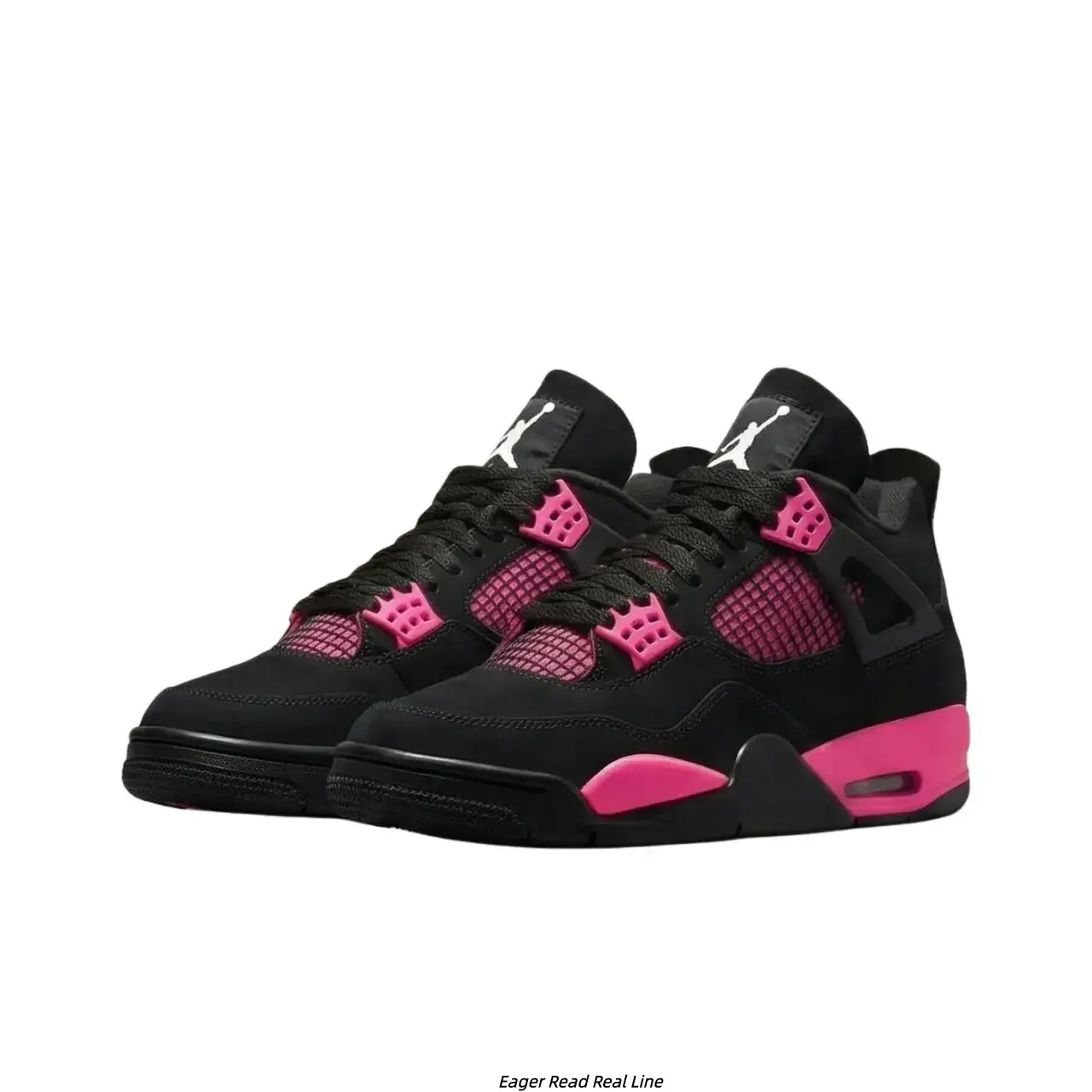 Black Pink Mesh Vintage Mid Top Basketball Sneakers, Street Sports Daily Casual Footwear For Men Women All Seasons