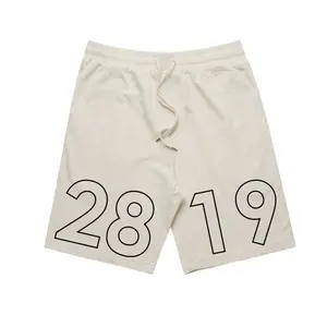 2819 Bold Logo Shorts - Cream/Black