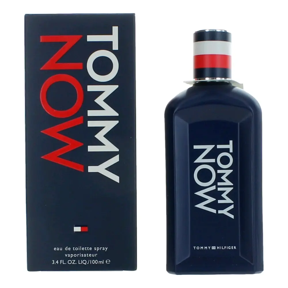 Tommy Now by Tommy Hilfiger, 3.4 oz EDT Spray for Men Aroma Perfume, Ginger Moss, 3.4Oz, Bergamot Oil, Liquid Spray Men's Fragrance, Citrus, 3 To 3.9 Fl Oz