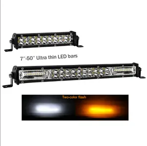 Code 4 LED 6 Way Slim Dual Light Bar