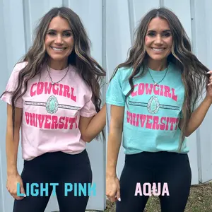 Cowgirl University Tshirt