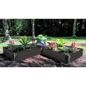 Arrowhead - 8' x 8' Straight Corner Raised Garden Bed - GardenBLOX Classic