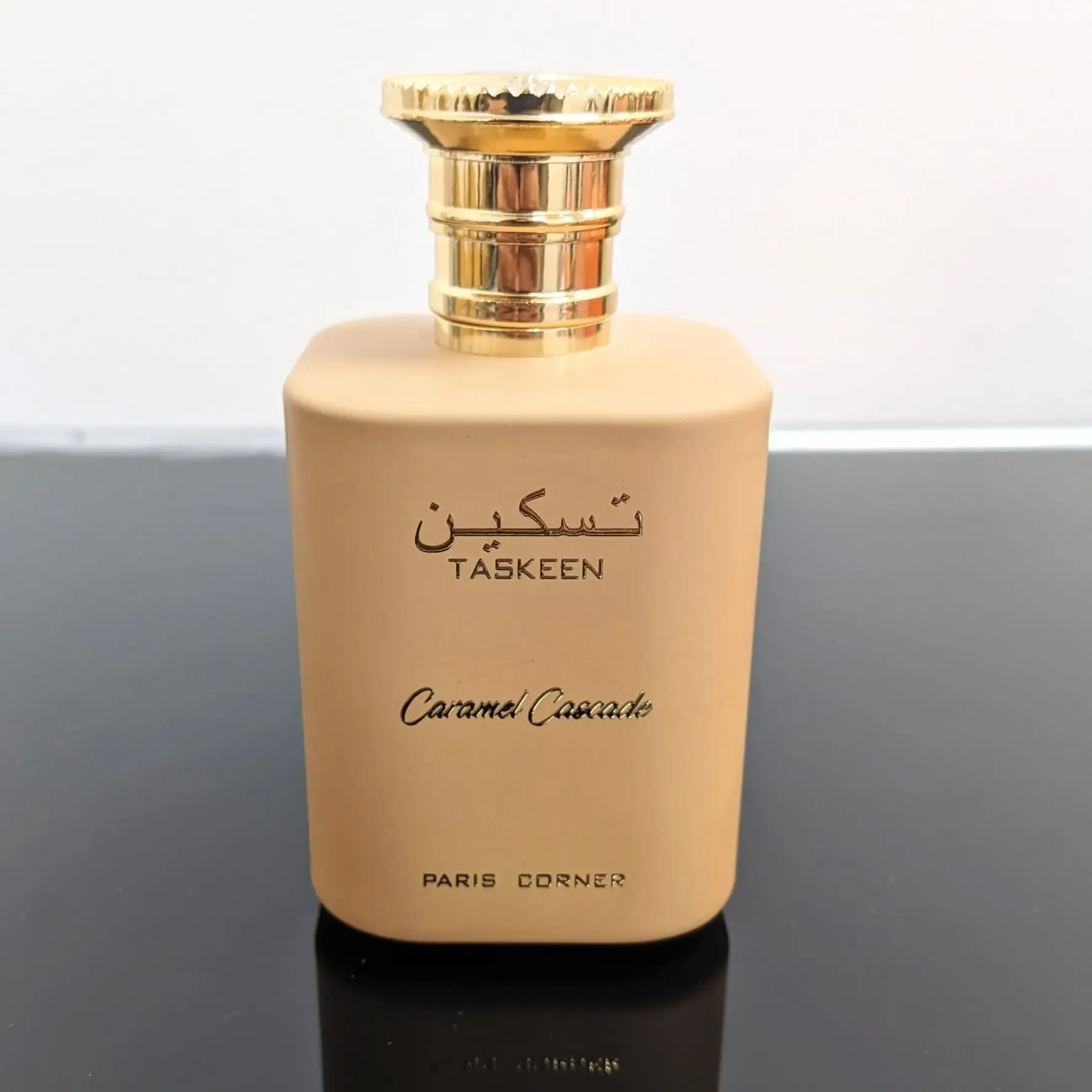 Taskeen Caramel Cascade Edp Perfume Unisex Paris Corner Perfumes 100ml
