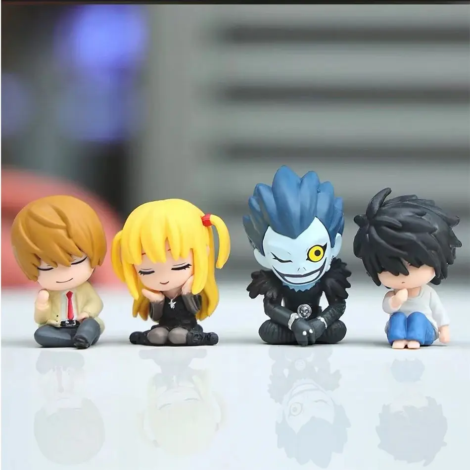 Death Note Yagami Light Mihael Keehl Anime Figures Gashapon Ornament Action Figure Model Toy Gifts