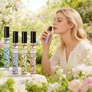 Women's Perfume Gift Set - 5 Bottles, Long-Lasting Scent, Ideal for Daily Use, Dates, Travel, Work, Perfect Birthday or Valentine's Day Gift, Perfume Sets