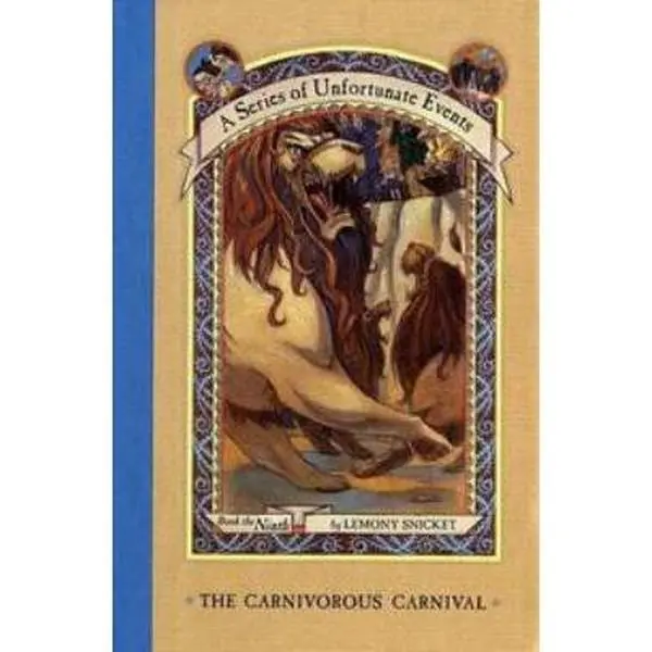 USED Book - The Carnivorous Carnival by Lemony Snicket (Paperback) - english