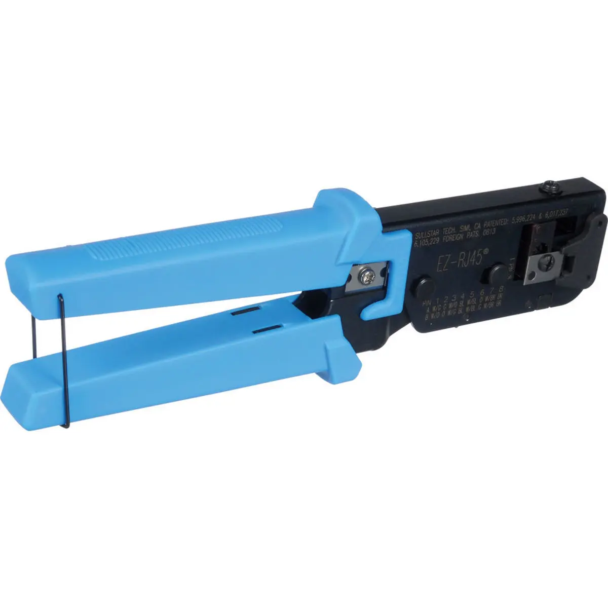 Platinum Tools EZ-RJ45 Combo Pack with Crimp Tool and 24x Cat5/5e Connectors (Clamshell)