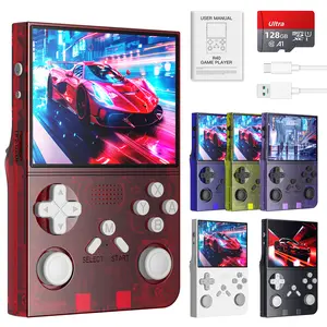 R40 Retro Handheld Gaming Console with 3.5” IPS Display, 128GB Storage, 21,000+ Built-In Retro Games, HDMI Output, Portable Game Player
