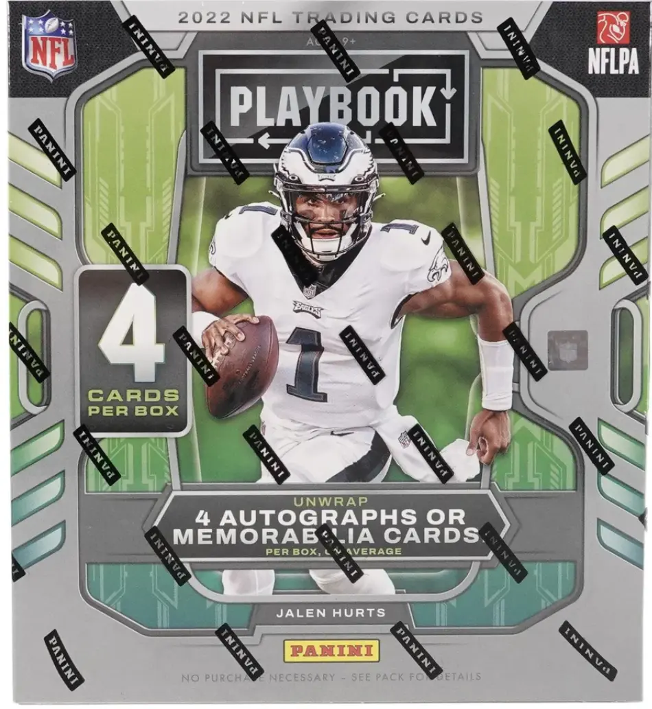2022 Panini Playbook Football Hobby Box
