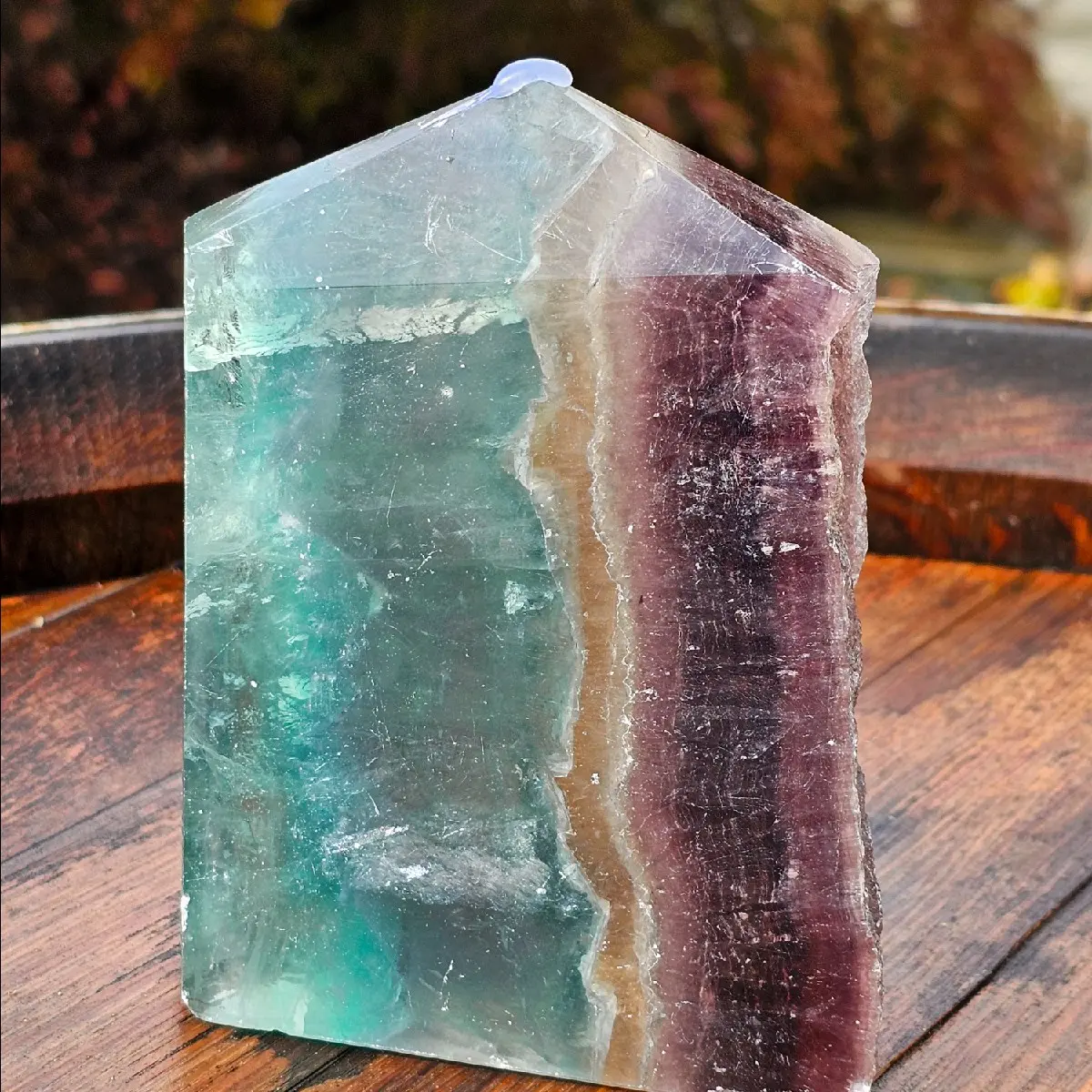 Flourite point