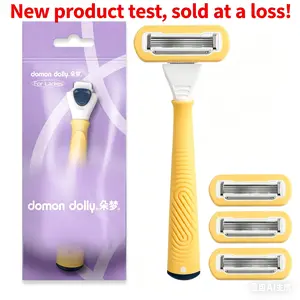 ComfortGlide Aloe vera gel  Women's Razor 1 Handle + 4 Blade Refills