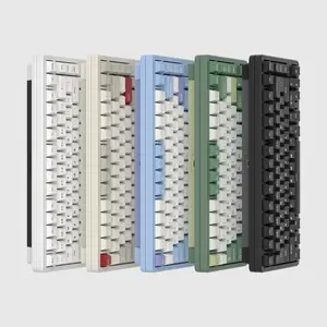 Aston Digital SK75 75% VIA Support Wireless Aluminum Custom Keyboard Wired/2.4GHz Wireless/Bluetooth Tri-Modes mechanical custom keyboard