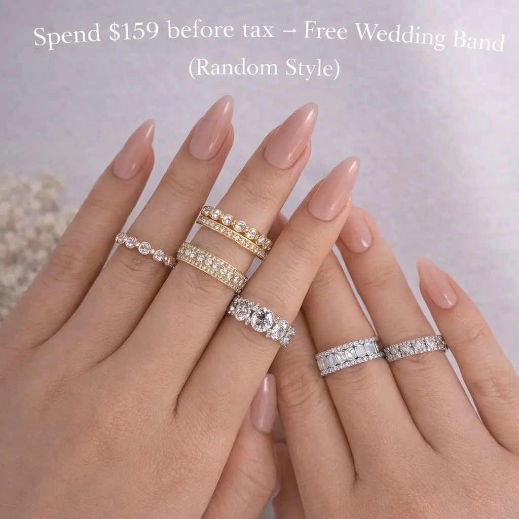 Effinny S925 Sterling Silver Mystery Box of Ring- Fashion Wedding Band Blind Box, Random Suprise Rings for Parties, Holiday, Daily Wear, Female