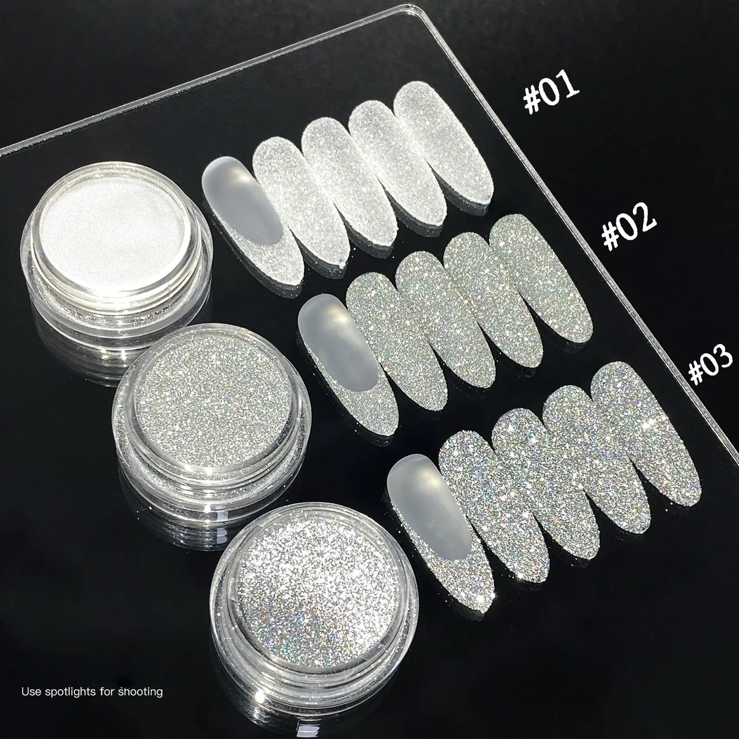 New Rhinestone Nail Powder, Includes white and Colorful Laser Water Drill, Mixed Nail Materials, Perfect for Wedding Nails and Salon Use, Nail Decoration, High Quality Glitter, Nail Art Supplies