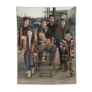 Shameless TV Series Poster Painting Tapestry Wall Art Prints Hanging Tapestries Bedroom Home Modern Decoration