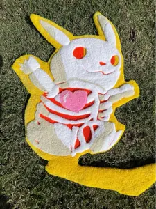 Pikachu 3D rug