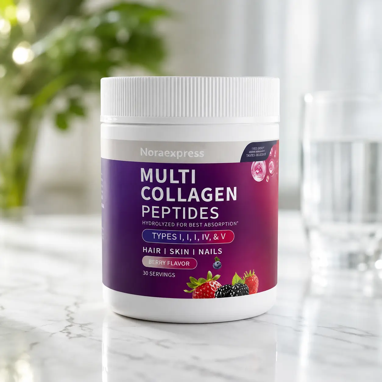 Noraexpress People wanting extra hair, skin & nail support – great for those chasing stronger nails, fuller-feeling hair, or a healthy skin glow ‍️ Active people & gym-goers – supports joints and helps the body recover after workouts