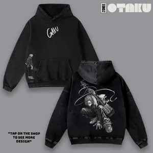 Gaku Sakamoto Days Hoodie, T-shirt anime Graphic Unisex, Gaku Vintage Bootleg Inspired Shirt, 90s Manga Retro Wash Tee, Heavyweight Streetwear Oversized Fit