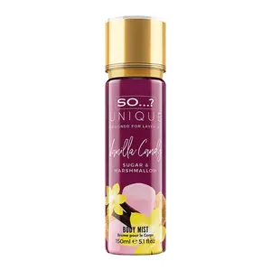 So...? Unique Vanilla Candy Body Mist - Delightful Perfume for Women - Sweet, Fruity Vanilla Perfume with Peach and Rose - Gifts for Women - 5.1 oz