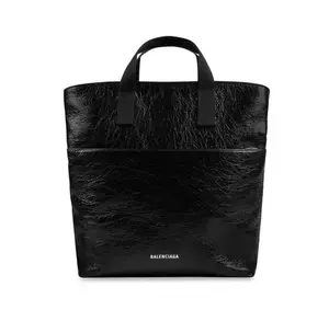 Pre-owned Balenciaga Leather Tote Bags Black Lambskin Explorer Tote A26030752