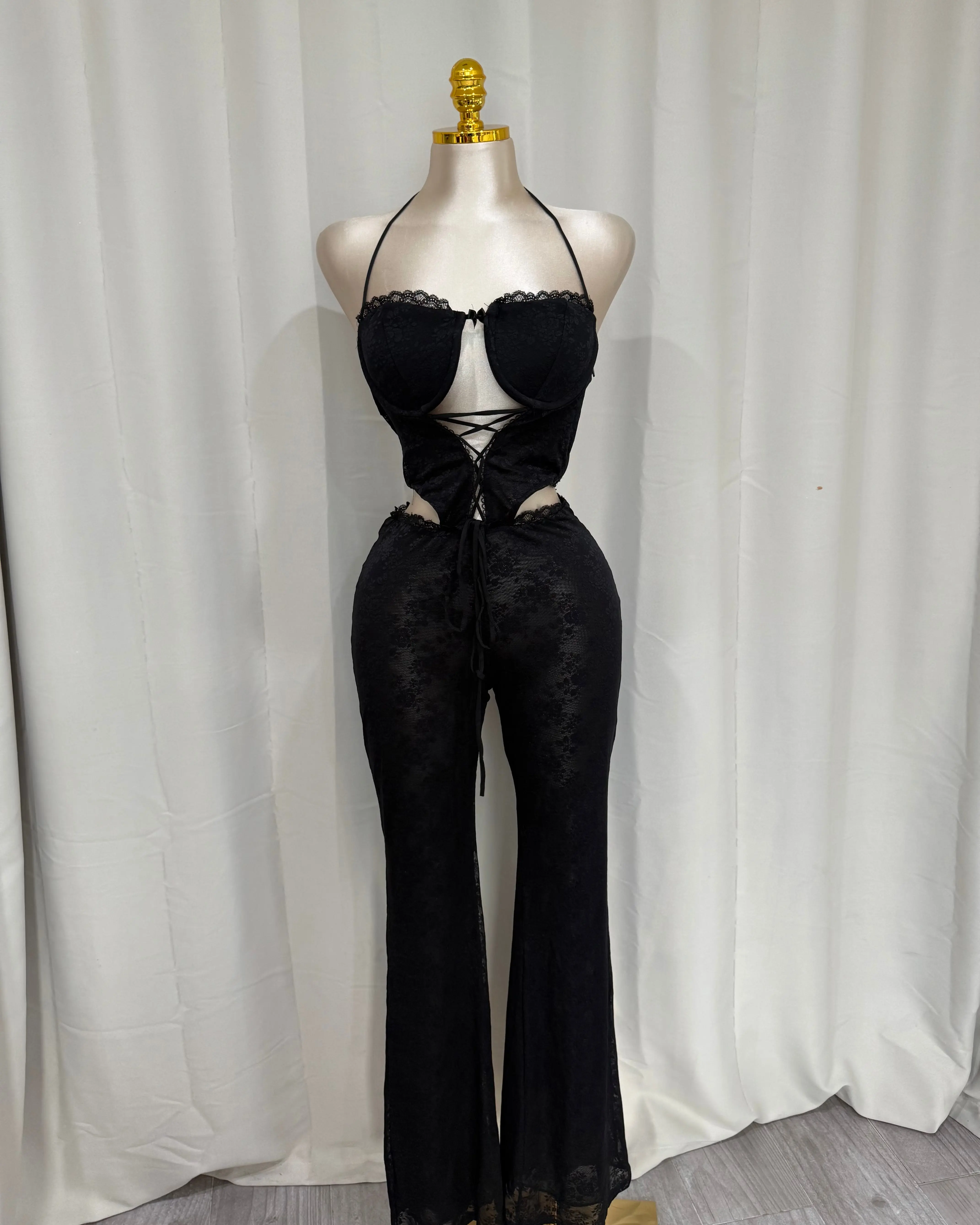 Mesh Jumpsuit
