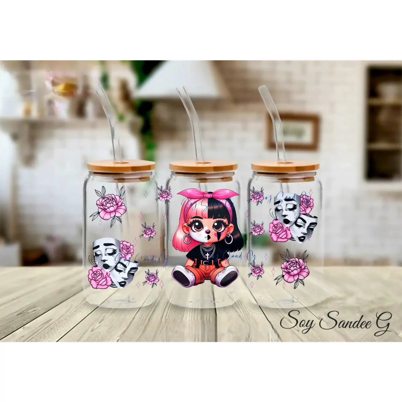 Baby Chola - UVDTF Wrap for cups/hard surfaces sticker