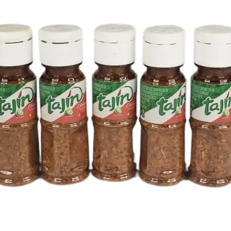 Mini Tajin Clasico Mexican Seasoning, 0.35 oz Chili-Lime Flavor with Cayenne Chile Powder & Extract, Cooking Baking Spice, Pantry Staples for Spicy Citrusy Dishes