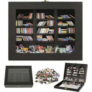 SIHPTO Anxiety Mini Bookshelf with 300pcs Mini Books,Miniature Library Decor for Book Lovers,Decorative Gifts for Family and Friends,Suitable for Home, Office, Coffee Table Decor