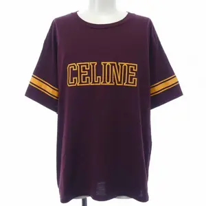 Pre-owned Celine Cotton Small Leather Goods Triomphe T shirt