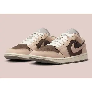 Women's Air Jordan 1 Low SE "Enigma Stone" IB7011-001 Fashion Athletic Sneaker