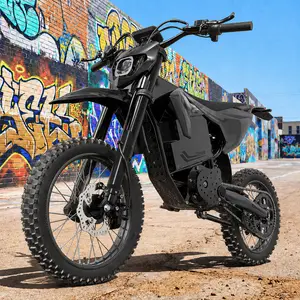 QRONGE X1 Spark Electric Bike, 4500W Peak Electric Bicycle, 60V 28.8Ah Up to 50MPH & 60 Miles Electric Motorcycle, 14"/12" Off-Road Tire E-Bike for Adults Teens