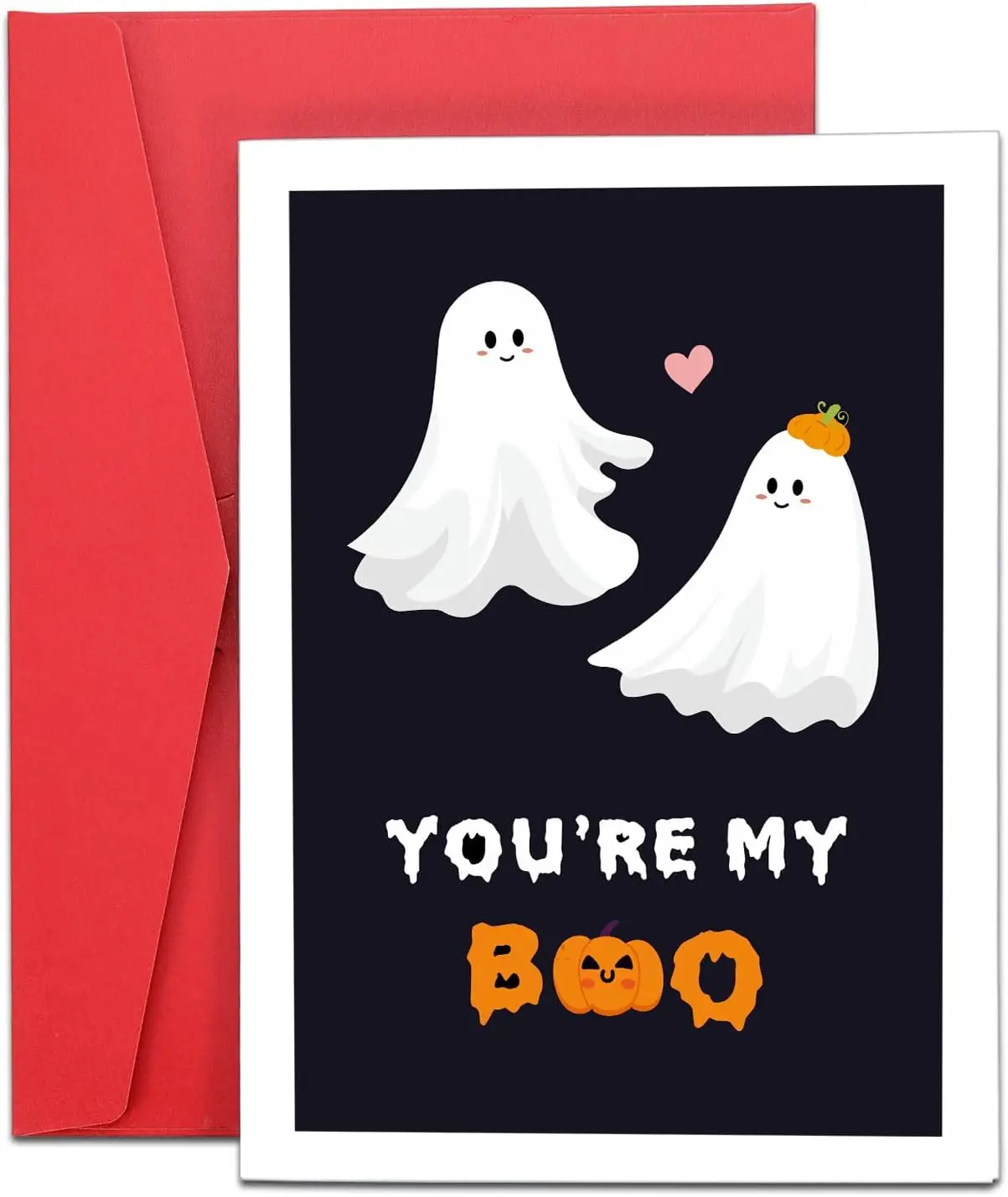 Spooky Halloween Cards for Women Goth Anniversary Valentine Day for Him Her Anniversary for Boyfriend Girlfriend Valentine Wicked Card