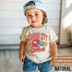 Aldut & KID GIRLS size  Kansas City Youth Football Unisex Shirt Game Day Tee Youth Boys Fan Shirt Red and Gold Team Spirit Shirt for Fall s TC227 gift for Halloween, football season Football team gift,  Toddler