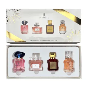 Women’s perfume set - Floral and fruity scent fragrance - Edp Sprays for daily ues or gift,Valentine's Day Thanksgiving Christmas - 30ml*4